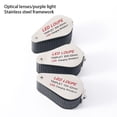 thumbnail image 4 of QualitChoice Magnifying Lens Jewelry Supplies 10X 30X Compact Size Luminous LED Light Multifunctional Optic Glass Stamp Magnifier 20X, 4 of 6