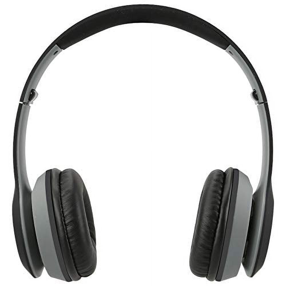 iLive Bluetooth Noise-Canceling Over-Ear Headphones, Matte Black, IAHB38B