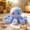 Purple, variant on VVQ Rechargeable Plushie Octopus, Recording Singing Crawling Walking with USB Charging, Interactive Gift for 6-12 Months with Obstacle Avoidance, Brown