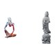 thumbnail image 1 of Figura Coleccionable De Resina Del Pensador Abstracto Y Estatua De Piedra De Guan Yin. Adorno Ideal Para Dormitorio, Oficina, Tienda, Estantería, Pasillo, Chimenea O Escritorio., 1 of 8