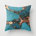 thumbnail image 2 of 4 piezas Funda de cojín decorativa de mármol para sofá Almohada cuadrada Decoración de dormitorio de automóvil 45X45 cm, 2 of 5