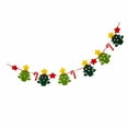 thumbnail image 3 of HONITANO Christmas Hanging Flag 300x6.1in Multi Colored Felt Fabric Xmas Garden Flag For Party Supplies 1Pack, 3 of 8