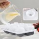 thumbnail image 4 of Bandeja de silicona con tapa, molde para cubitos de hielo de whisky de forma irregular, silicona de grado alimenticio, 6 cavidades grandes para el hogar, la cocina, el bar, el café, las bebidas frías, 4 of 6