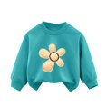 thumbnail image 2 of Bnwani Toddler Boys Sweatshirt Cotton Crew Neck Long Sleeve Fall Base Sweatshirt Tie-Dye Floral Printed Tops Pullover, 2 of 3