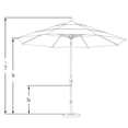 thumbnail image 3 of California Umbrella 11' Patio Umbrella in Palm, 3 of 3