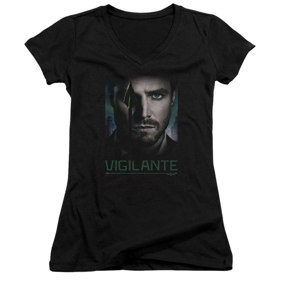 Arrow Good Eye Junior Women's T-Shirt V-Neck Black
