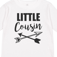 thumbnail image 4 of Inktastic Little Cousin with Arrows Boys or Girls Long Sleeve Toddler T-Shirt, 4 of 5