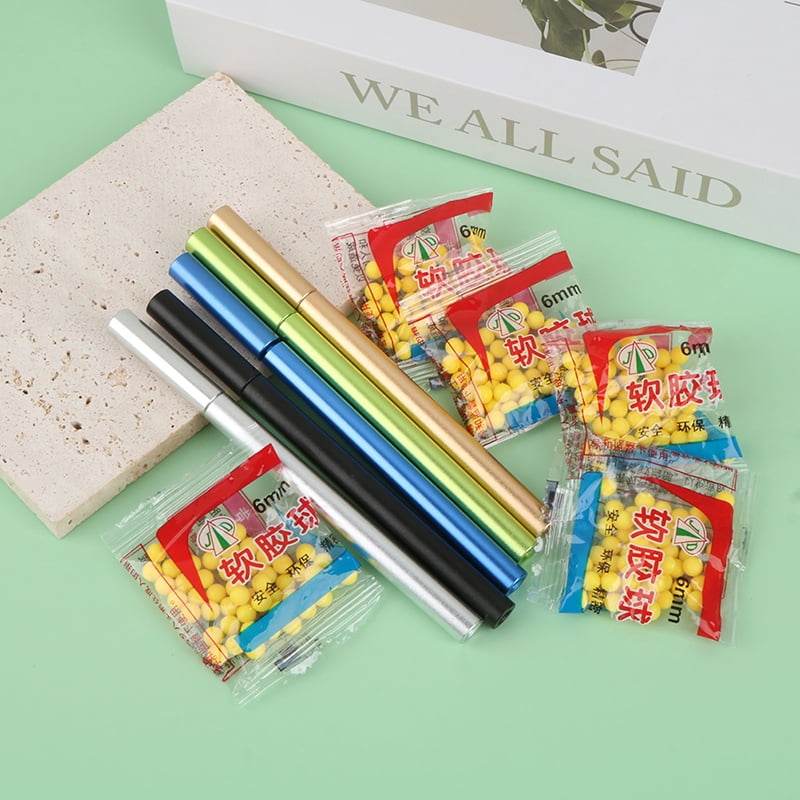 Aluminum Alloy Bamboo Barrel Gun Shooting Target For Pneumatics Darts