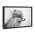 thumbnail image 2 of Stupell Industries Farmhouse Easy Breezy Fox Black Floating Frame Canvas Art, 25 x 17, by Tina LeCour, 2 of 8