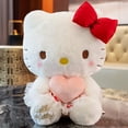 thumbnail image 3 of Peluche Kawaii Sanrio de Hello Kitty, animal de peluche, corazón Cupido, muñeca, almohada, Anime, decoración del hogar, regalo de cumpleaños para niña y niño, 3 of 4