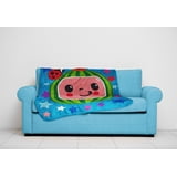 Kid's Cocomelon Silk Touch Throw, 40x50, Microfiber, Blue by Moonbug ...