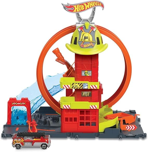 Hot Wheels toxic Viper Bridge Attack Playset with 1 Hot Hot Wheels toxic Viper Bridge Attack Playset with 1 Hot