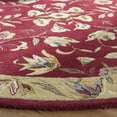 thumbnail image 6 of SAFAVIEH Anatolia Timothy Wool Runner Rug, Burgundy/Gold, 2'3" x 10', 6 of 10