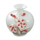 thumbnail image 1 of Jarrón de cerámica para flores, maceta, arreglo floral decorativo moderno pintado a mano Rojo, 1 of 9