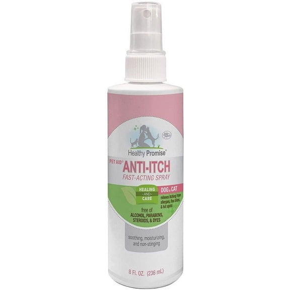 Four Paws Pet Aid Medicated Anti-Itch Spray [Dog, Medicated Lotions & Ointments] 8 oz