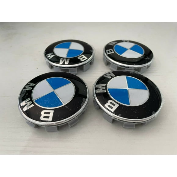 nipocaio 4PCS 68mm Wheel Center Hub Caps Logo Badge Emblem For BMW 1 3 5 7 Series X1X3X5