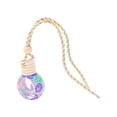 thumbnail image 4 of Colgante de coche de cristal vacío recargable, soporte dispensador de botella de aceite esencial con cuerda de 10ml para decoración de A Macarena Botellas de perfume vacías, 4 of 8
