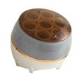 thumbnail image 2 of Lipstore Grain Rice Container Pet Food Storage Box Cereal Bin for Grain Dry Food Cereal white and gray, 2 of 8