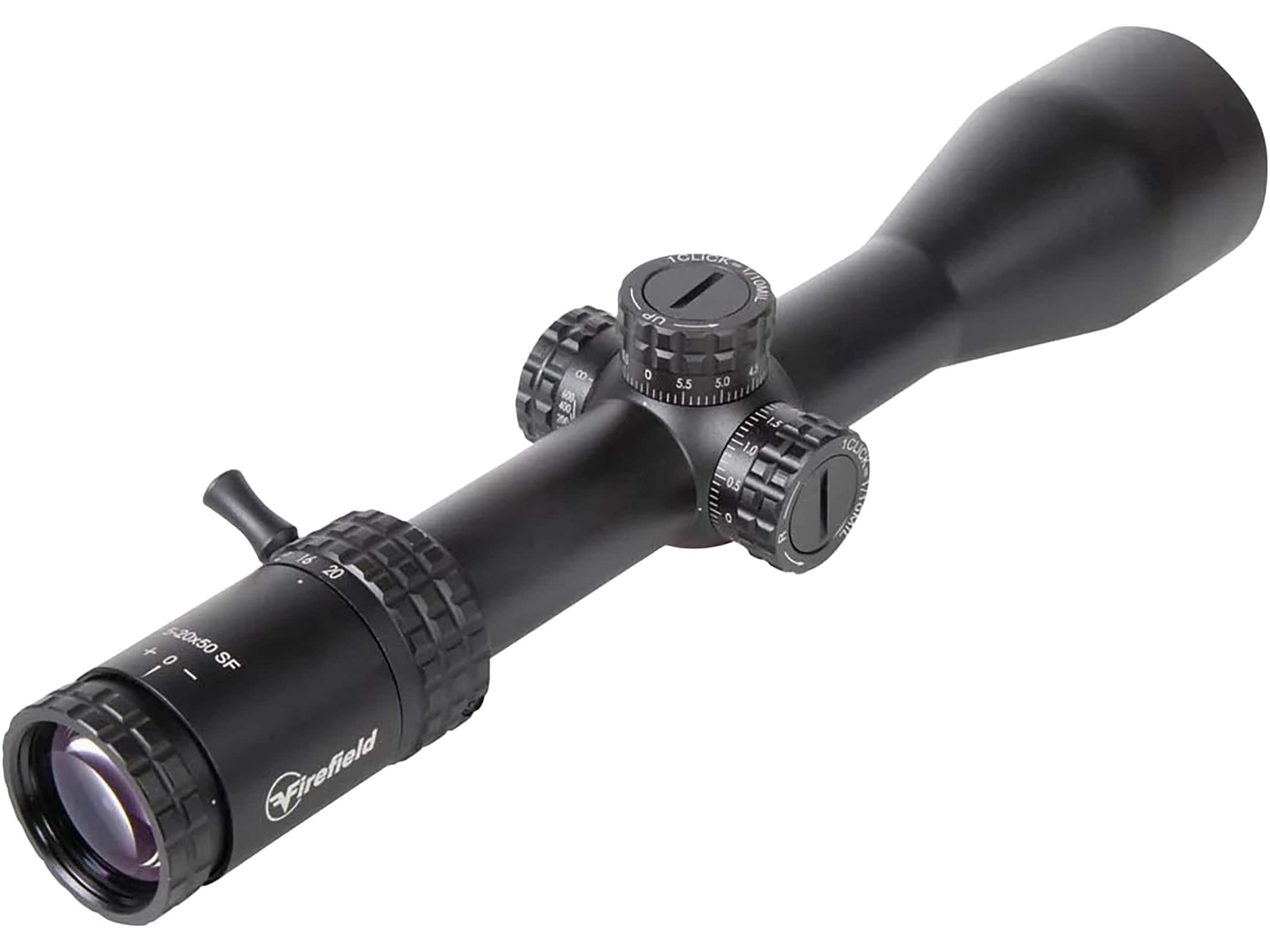 Firefield RapidStrike Rifle Scope 5-20x 50mm Mil Hash Reticle Matte Black