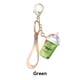thumbnail image 2 of Minnieouse Llavero colgante decorativo té de la leche llavero decoración monedero colgante llavero dibujos animados lindo mujer chica regalo Ropa, zapatos y accesorios Miscelánea Verde Minnieouse AP014351-03, 2 of 6