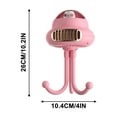 thumbnail image 3 of tzyudk Pink Cute Baby Stroller Fan Can Be Connected To Bluetooth For Playing Shaking The Head Fragrant Mini Portable Baby Stroller 4Speed Space Fan Rechargeable Affordable Useful Plastic, 3 of 4