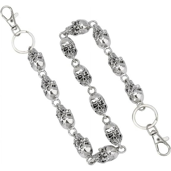 21.6 inch Heavy Jean Chains Gothic Pants Chain Chunky Wallet Chain Belt Chain Hip Hop Rock Chain Purse Chain Bag Chain Strap Punk Pocket Chain for DIY Craft Men