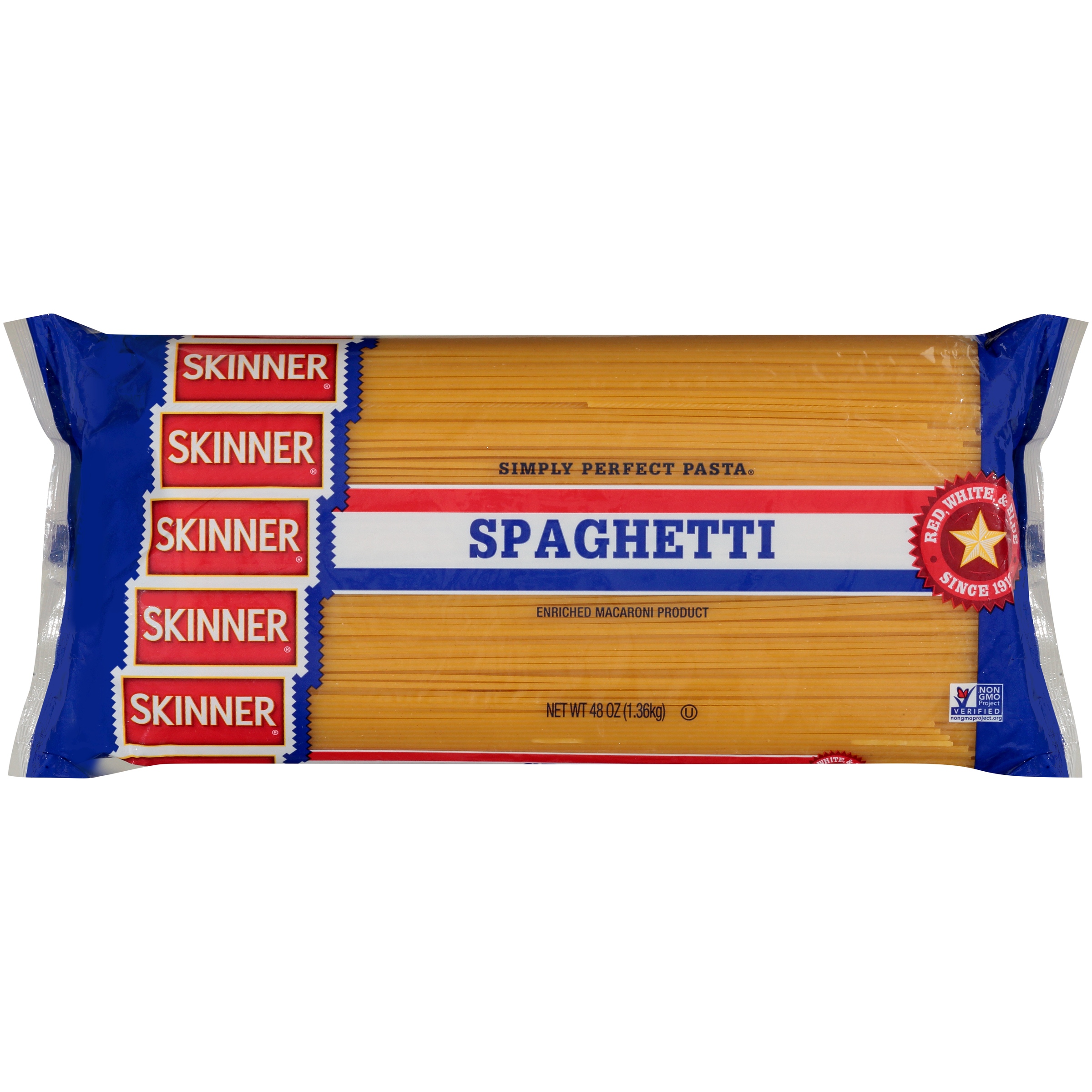 Skinner Thin Spaghetti Pasta 48 Ounce Bag Walmart