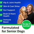 thumbnail image 3 of BARK&SPARK Multivitamin Chewable Treats for Dogs - Glucosamine Chondroitin for Joint Support + Omega for Skin & Coat + Probiotics - Multi Vitamin for Dogs Health - Dog Vitamins and Supplements, 3 of 9