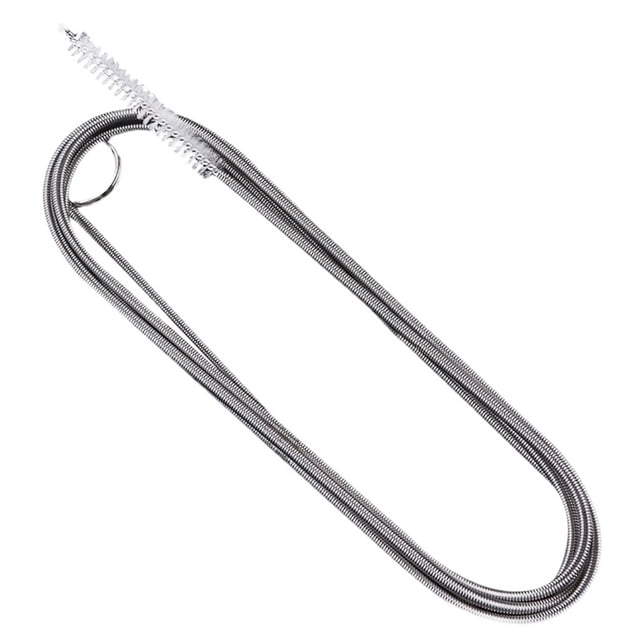 Cateissary Cepillo para fregar, herramienta de dragado para frigorífico, orificio de drenaje, eliminador de obstrucciones Suministros de limpieza para el hogar