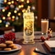 thumbnail image 5 of Electronic Candle Light Christmas Decorations Snowman Santa Reindeer Luminous Night Light Mood Ornaments for Holiday Home Party Tabletop Display, 5 of 6