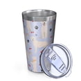 thumbnail image 2 of 16oz Tumblers Golden Retriever Dog with Cherry and Rainbow Stainless Steel Vacuum Insulated Double Wall Travel Tumbler Cups Mug with Lid and Straw,Cleaning Brush for Coffee,Tea, 2 of 4
