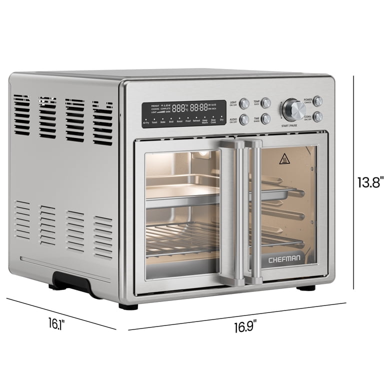 Chefman French Door 10-in-1 Toaster Oven Air Fryer, 26QT photo 5