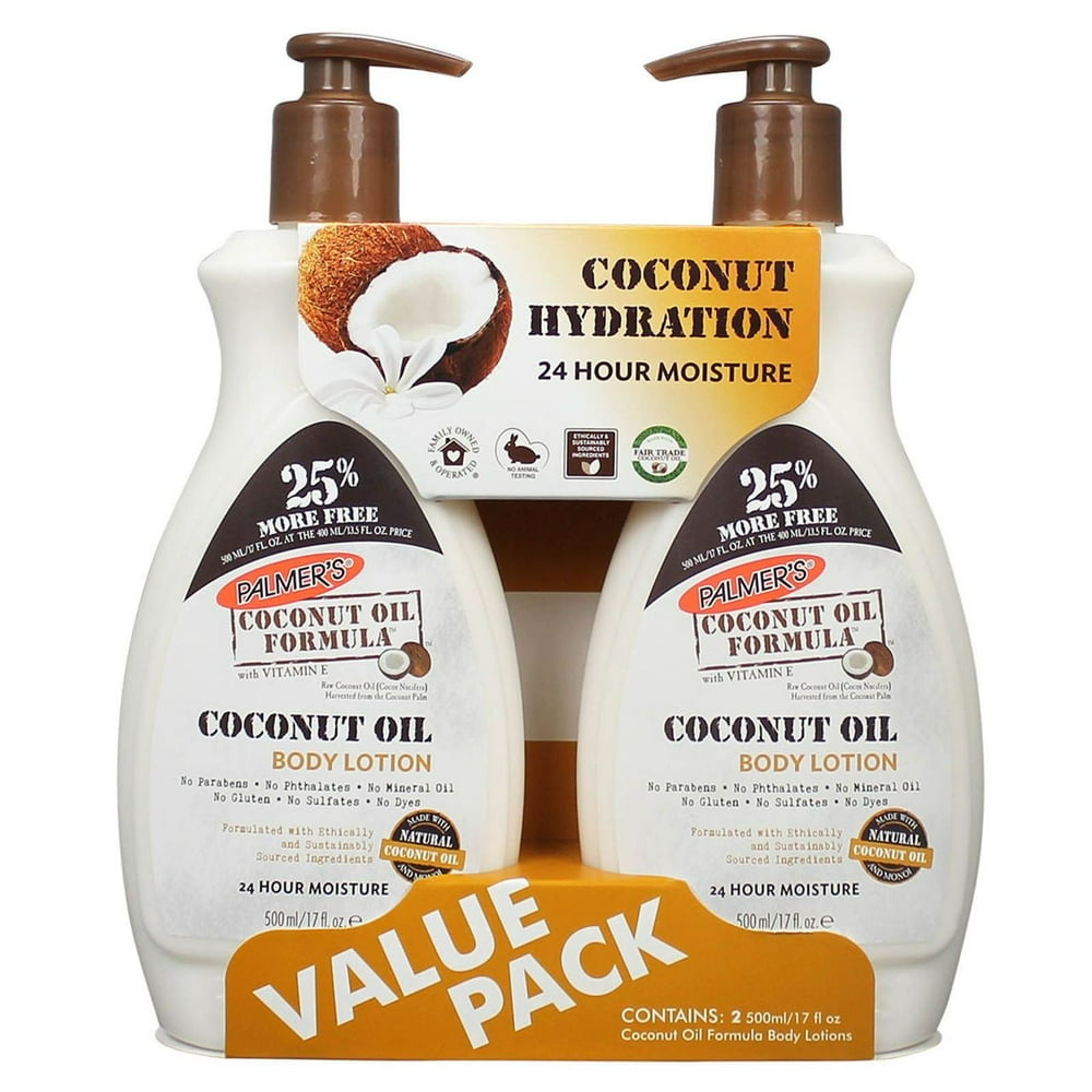 Product of Palmer's Coconut Oil Body Lotion, 2 pk./17 oz.
