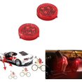 thumbnail image 4 of Paquete de 4 alarmas universales para puerta de coche, luces LED estroboscópicas de seguridad anticolisión, lámpara reflectora abierta con 3 modos de parpadeo rojo Sincero Electrónica, 4 of 4