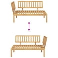 thumbnail image 6 of vidaXL Patio Pallet Corner Sofa Solid Wood Acacia, 6 of 7