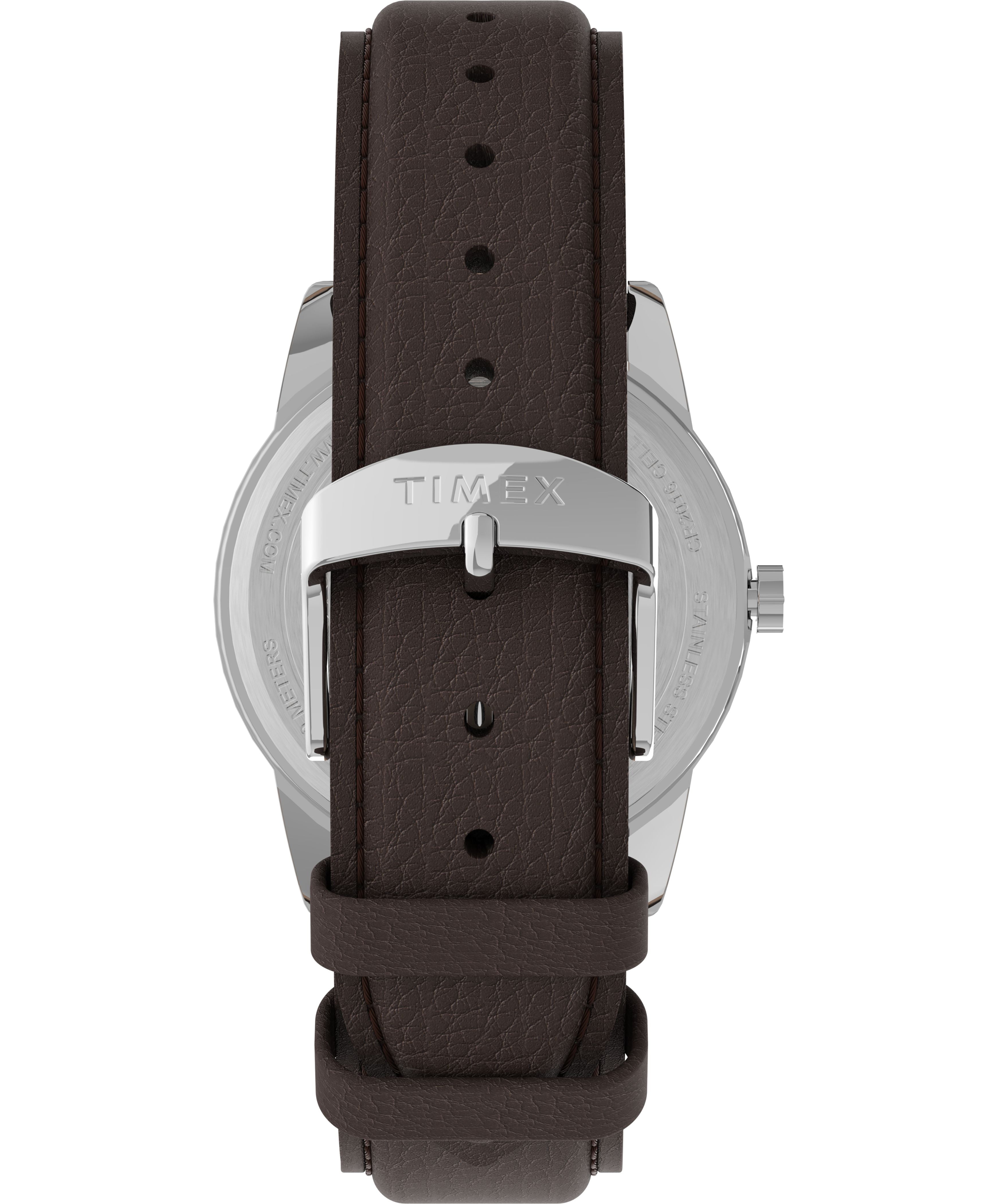 Timex Men's INDIGLO WR30M Wristwatch, Brown