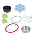 thumbnail image 4 of Kit de vapor para alimentos Bling Bling acero inoxidable y silicona, 4 of 14