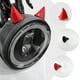 thumbnail image 4 of ADDHAT 4Ud Cuernos De Plástico Para Casco De Y Motocicleta Con Adhesivo Fuerte, 4 of 8