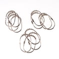 thumbnail image 4 of Anillos de cortina de de 12 piezas Barra de poste de riel Gancho de de de # 2 BLESIY Anillos de cortina de ducha Ganchos, 4 of 8