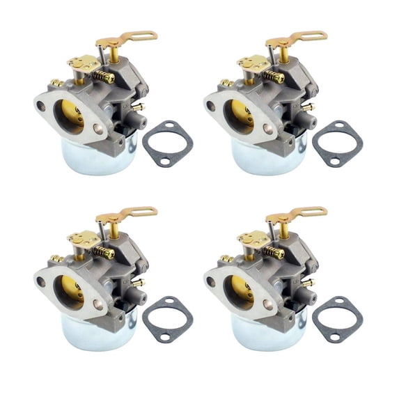 4PCS Adjustable Carburetor Carb for 640052 Snow Blower
