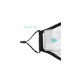 thumbnail image 2 of 10 PM 2.5 Face Mask Filters with Activated Charcoal - PM2.5 Facemask Filters with Activated Carbon - 5 Layers - for Use with Washable Face Masks, 2 of 5