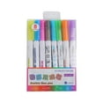 thumbnail image 2 of 8 Color Double Line Outline Markers, Glitter Double Line Outline Highlighter, Sparkle Markers Colorful Art Pens, Self Outline Metallic Markers for Art Supplies, Crafts, Greeting Cards, 2 of 4