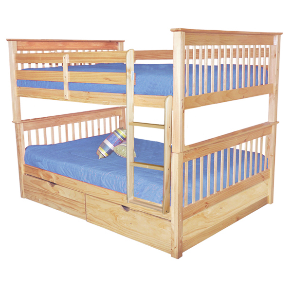 Sydney Full over Full Bunk Bed with Drawers Walmart Canada
