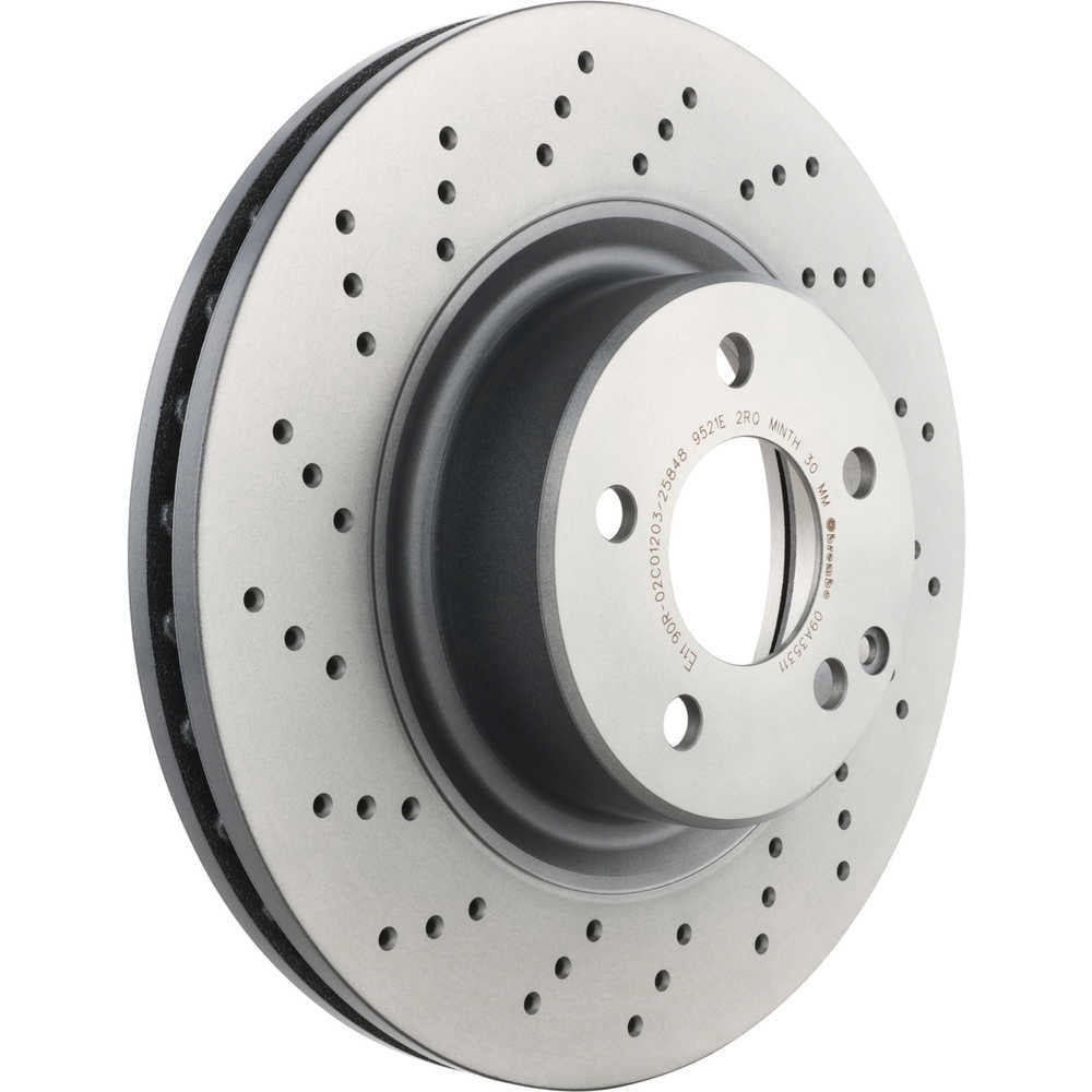 Brembo 09.A353.11 BRAKE ROTORS Fits select: 2002 MERCEDES-BENZ S 430, 2000-2001 MERCEDES-BENZ S 500