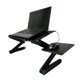 thumbnail image 4 of Mesa para computadora portátil Soporte para computadora portátil ajustable de 15 kg Soporte para computadora plegable de metal 360 °, Negro, Ventilador de enfriamiento Inevent EL002596-03, 4 of 7