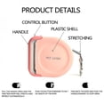 thumbnail image 4 of OUSITAID Pet Towing Rope Dog Automatic Retractable 5m Traction Belt for Pets  Pink, 4 of 6