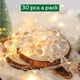 thumbnail image 4 of Wosthever 30 pack/lote guirnalda de cristales colgantes decoración para fiesta de Navidad de boda adornos de árbol de luz colgante colgante de linterna 30 Uds., 4 of 6