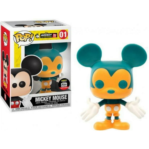 Funko POP! Disney Mickey Mouse Vinyl Figure [Orange & Teal, 90th Anniversary]