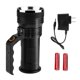 thumbnail image 1 of Foco LED negro reflector linterna de mano recargable antorcha portátil, 1 of 8