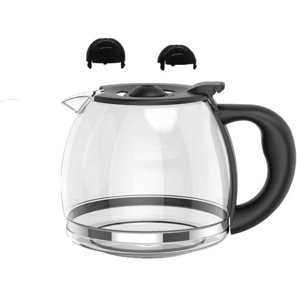 Coffee Machine Replacement 12-CUP Glass Pot, Compatible With Kitchenaid KCM1209 KCM1208 Cuisinart DCC 1220BKS, Capresso SG300, Gourmia GCM3260, Krups Essential Wamife Mueller 12 cups coffee machine